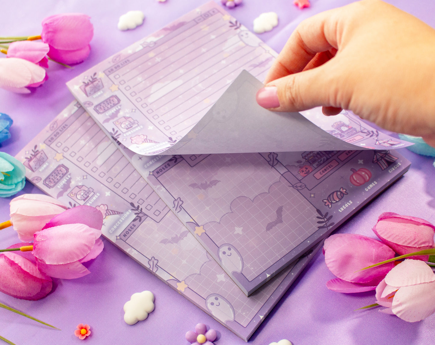 Midnight Carnival Daily Planner Pad
