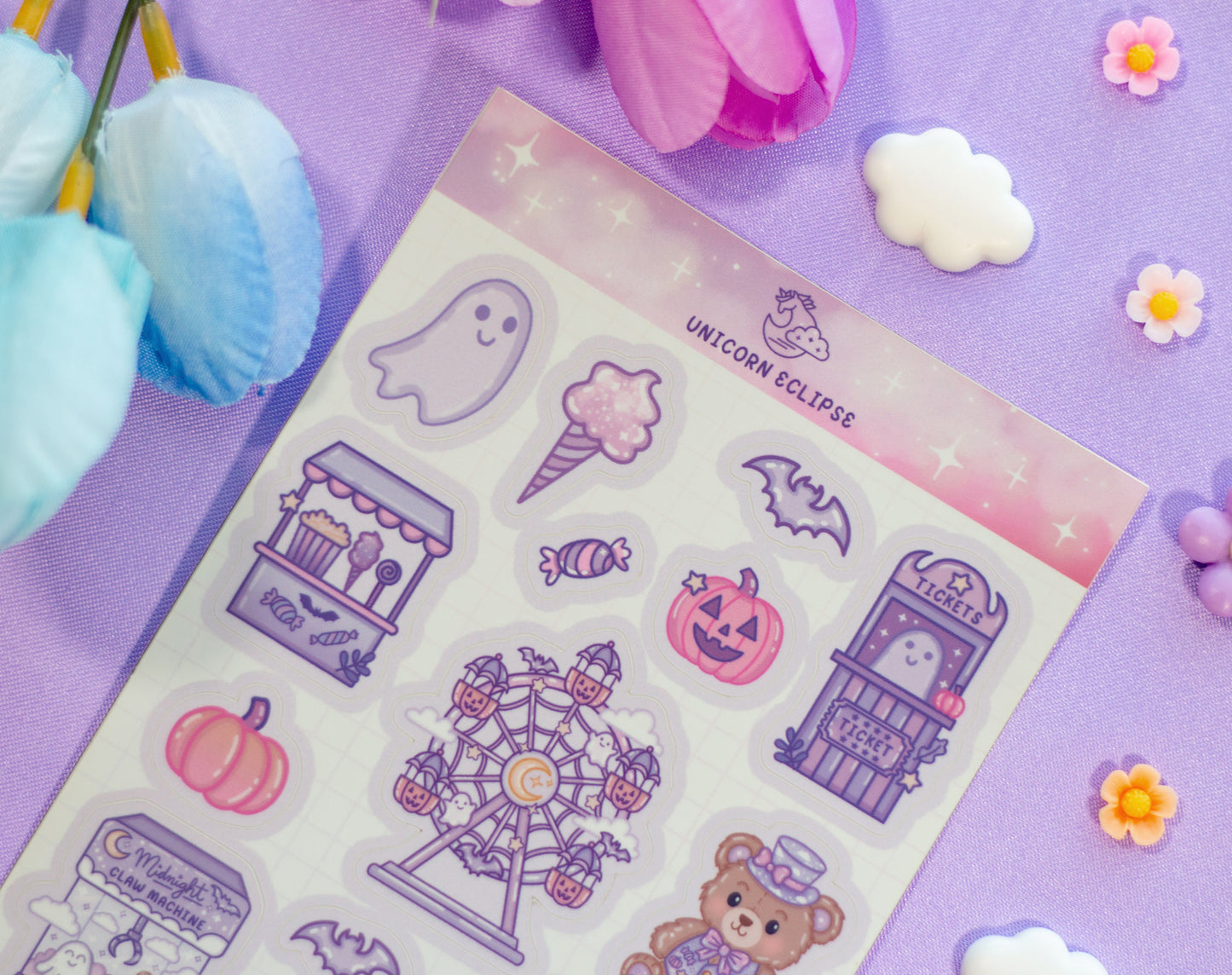 Midnight Carnival Sticker Sheet