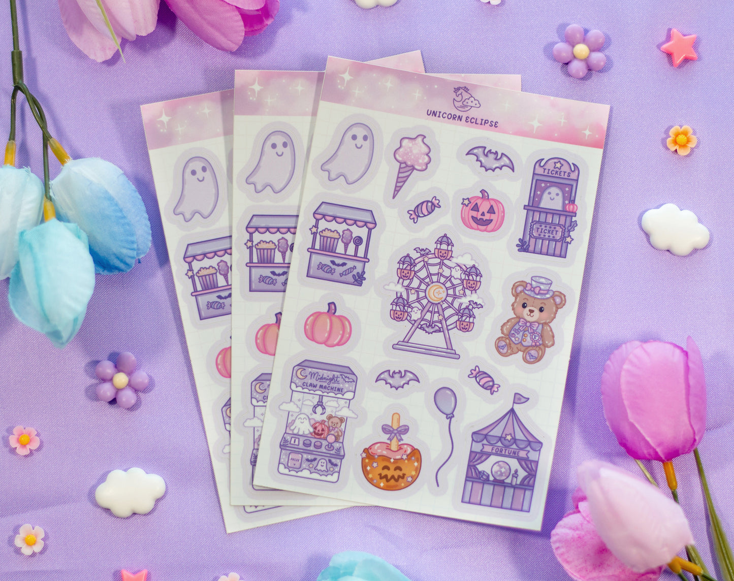 Midnight Carnival Sticker Sheet