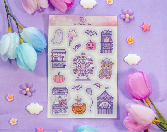 Midnight Carnival Sticker Sheet