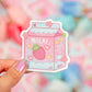 Strawberry Milk Sticker