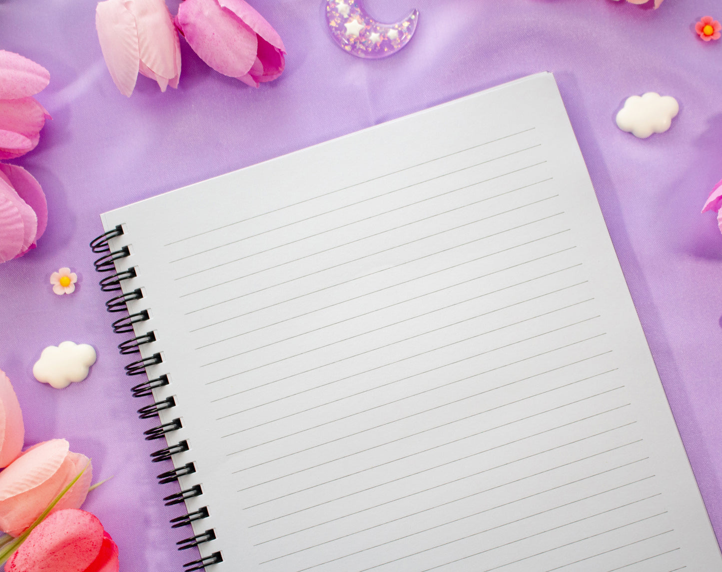 Magical Memories Spiral Lined Notebook (7x9")