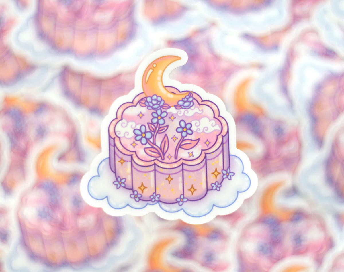 Mooncake Sticker – Unicorn Eclipse