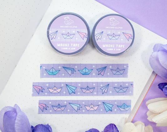 Paper Planes and Boats Washi Tape