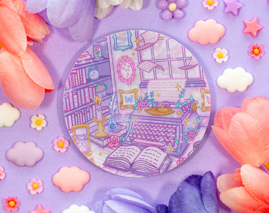 Pastel Academia Coaster