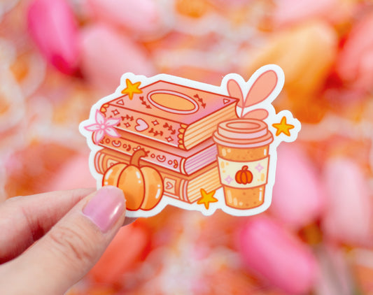 Pumpkin Books Sticker