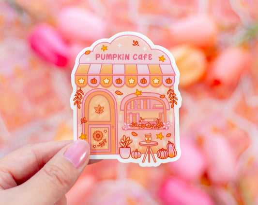Pumpkin Cafe Sticker