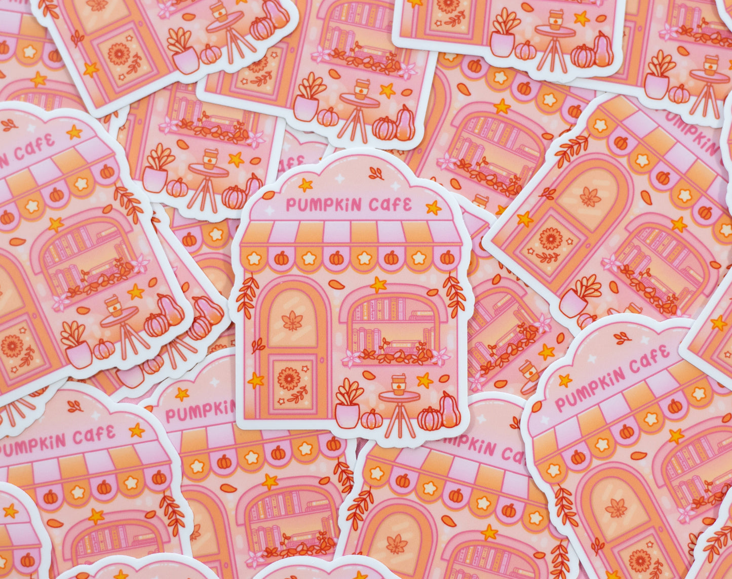 Pumpkin Cafe Sticker