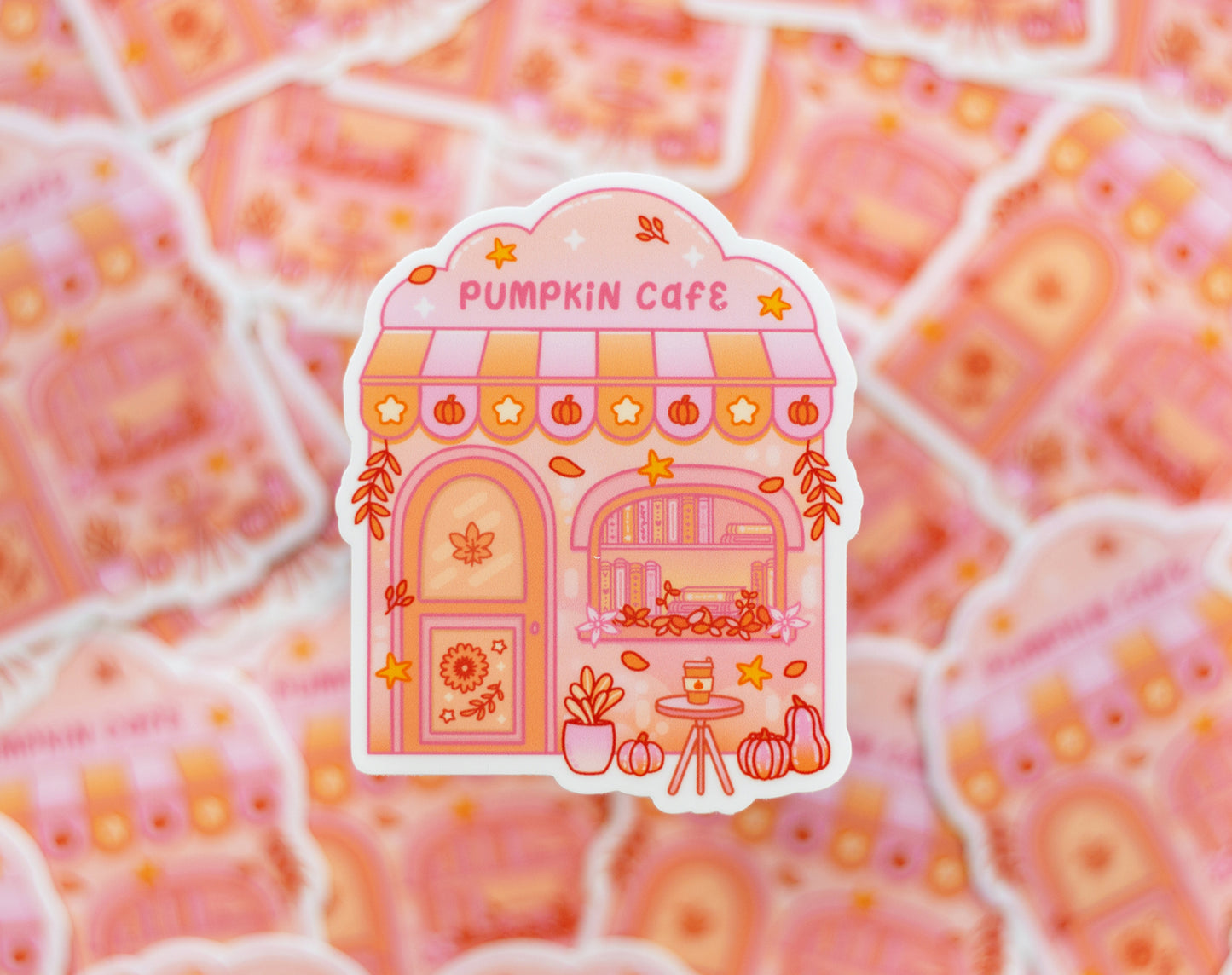 Pumpkin Cafe Sticker