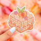 Peach Cake Sticker