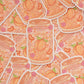 Peach Soda Sticker