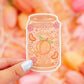 Peach Soda Sticker