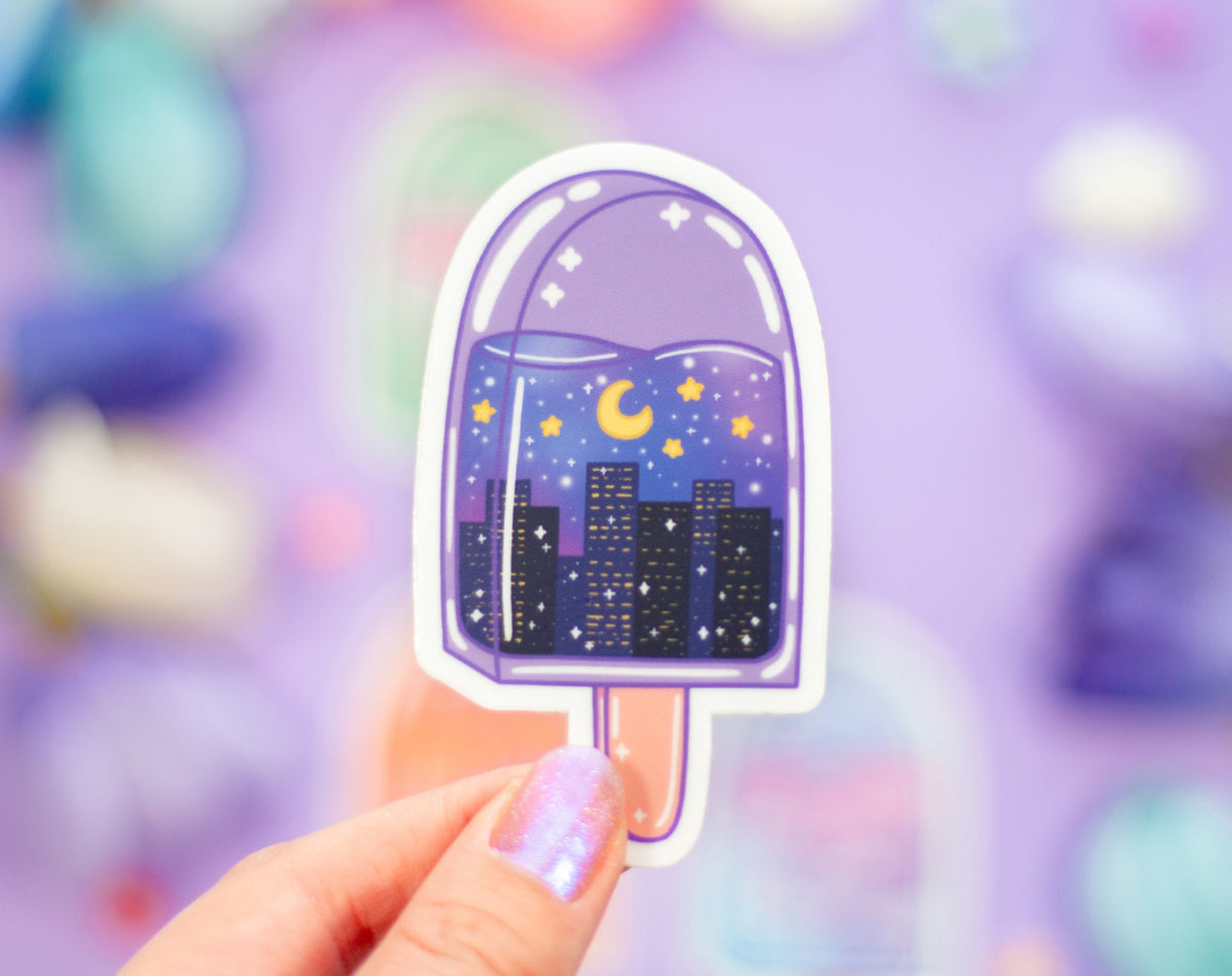 Popsicle Sticker – Unicorn Eclipse