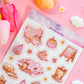 Pumpkin Cafe Sticker Sheet