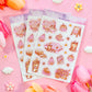 Pumpkin Cafe Sticker Sheet