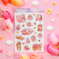 Pumpkin Cafe Sticker Sheet