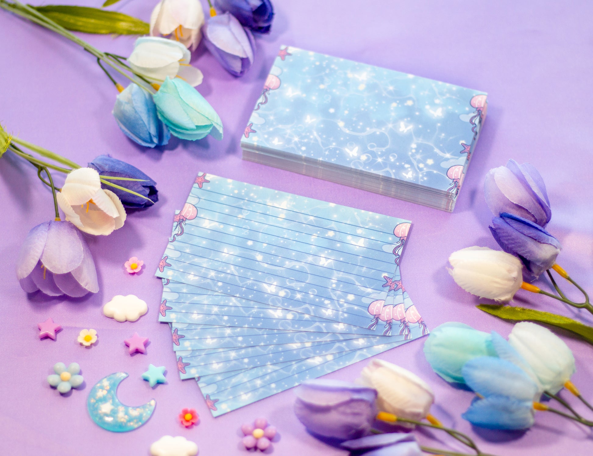 Reading Room Note Cards – Unicorn Eclipse