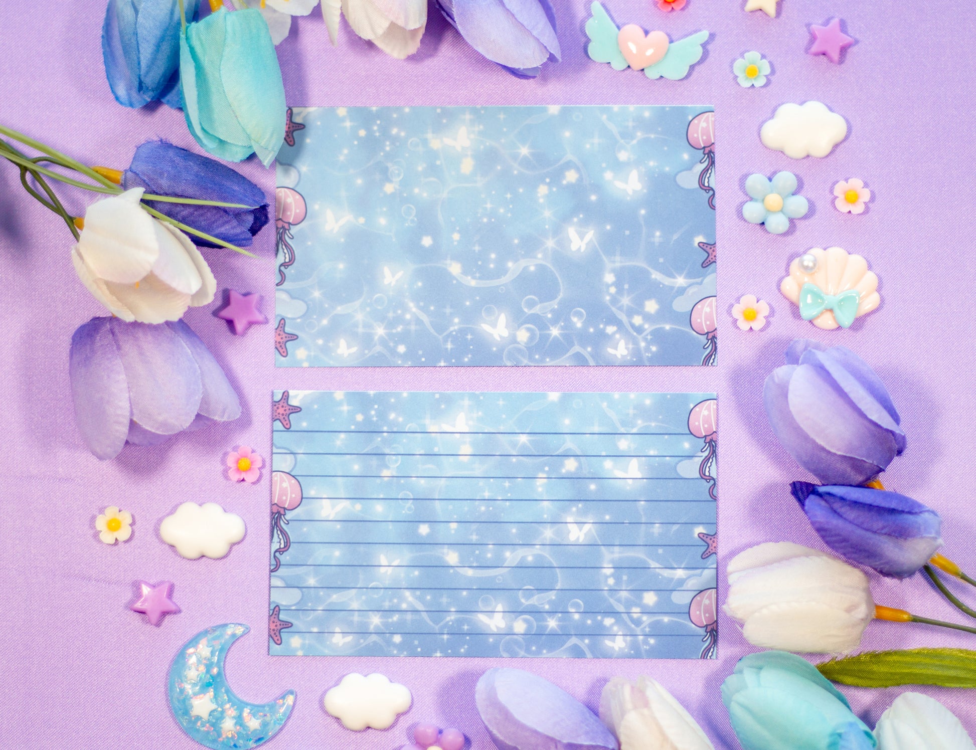 Reading Room Note Cards – Unicorn Eclipse