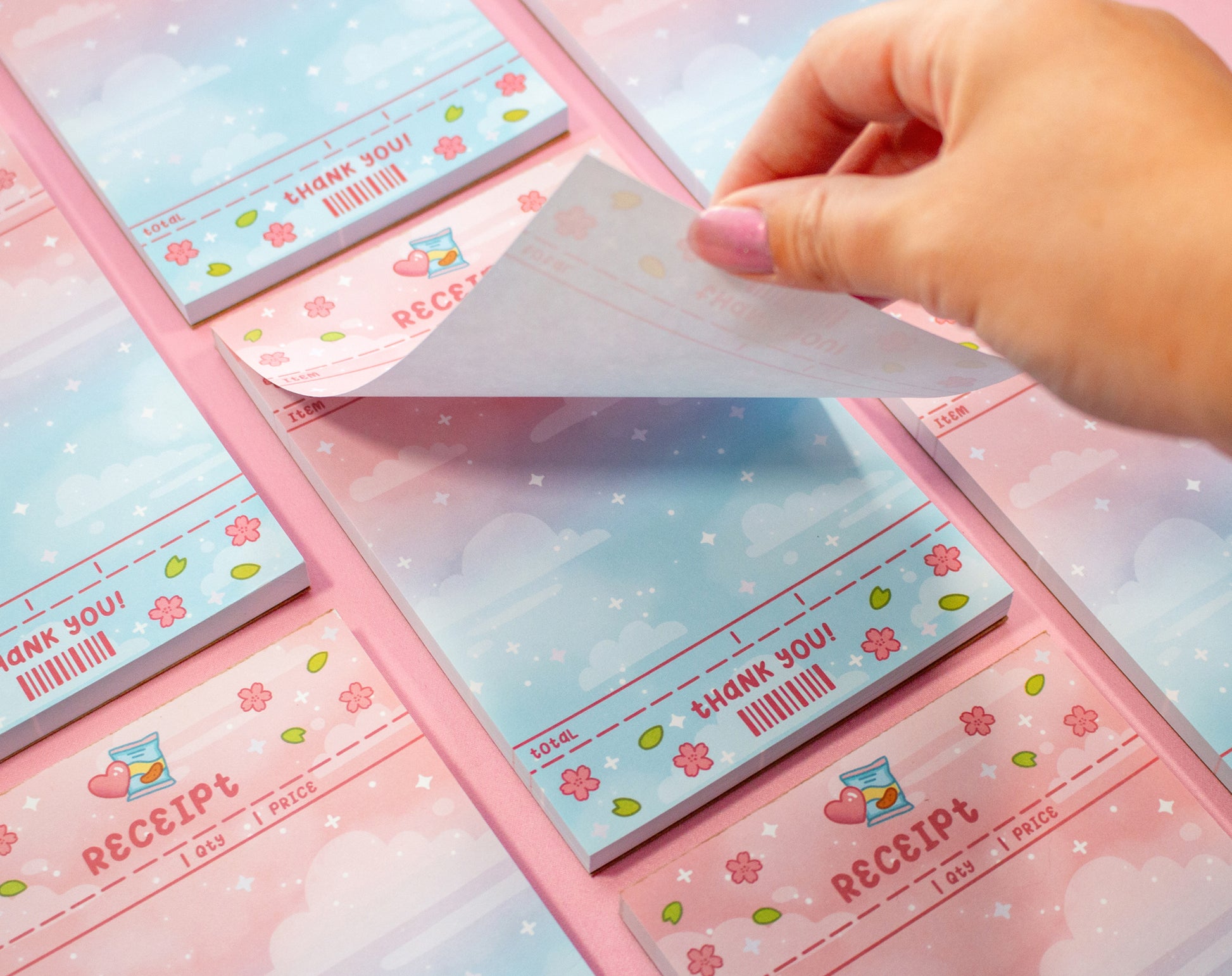 Receipt Notepad – Unicorn Eclipse