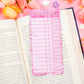 Sakura Reading Log Bookmark