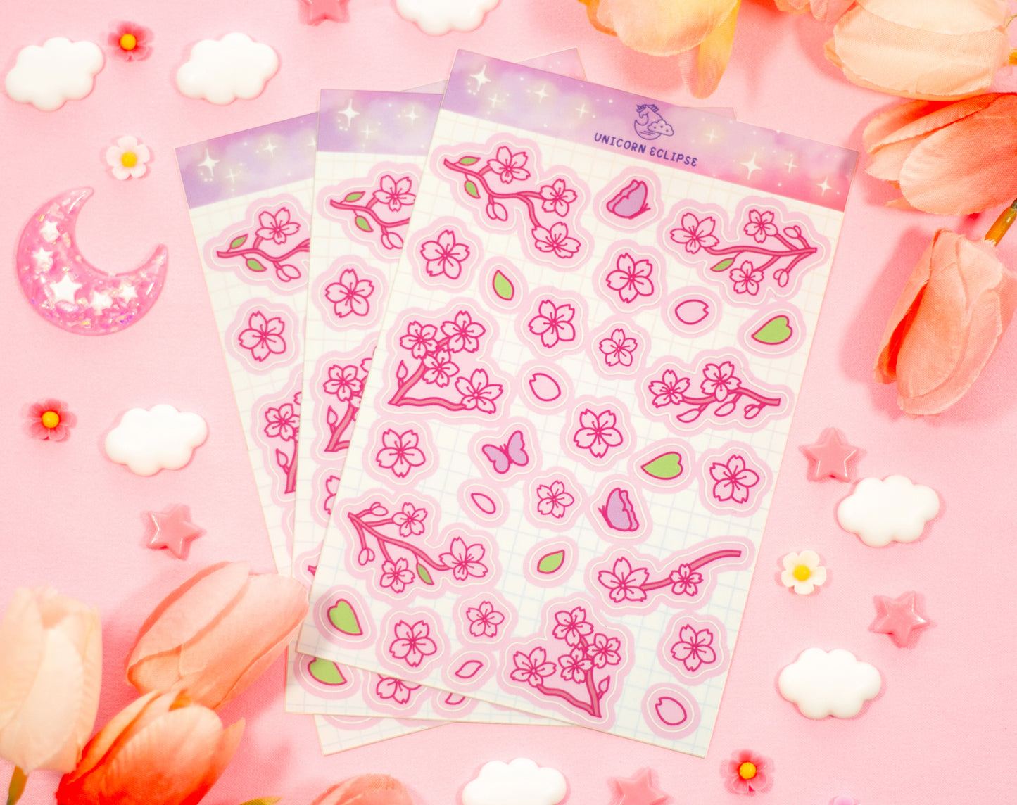 Sakura Sticker Sheet