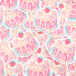 Strawberry Cake Sticker