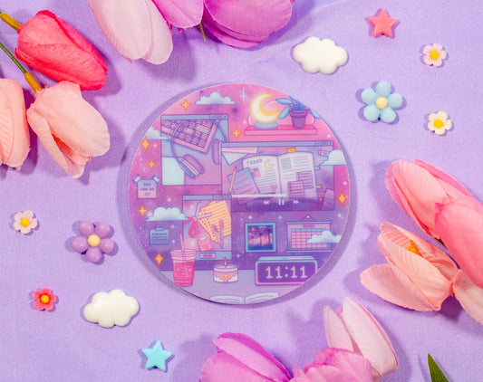 Study Night Coaster