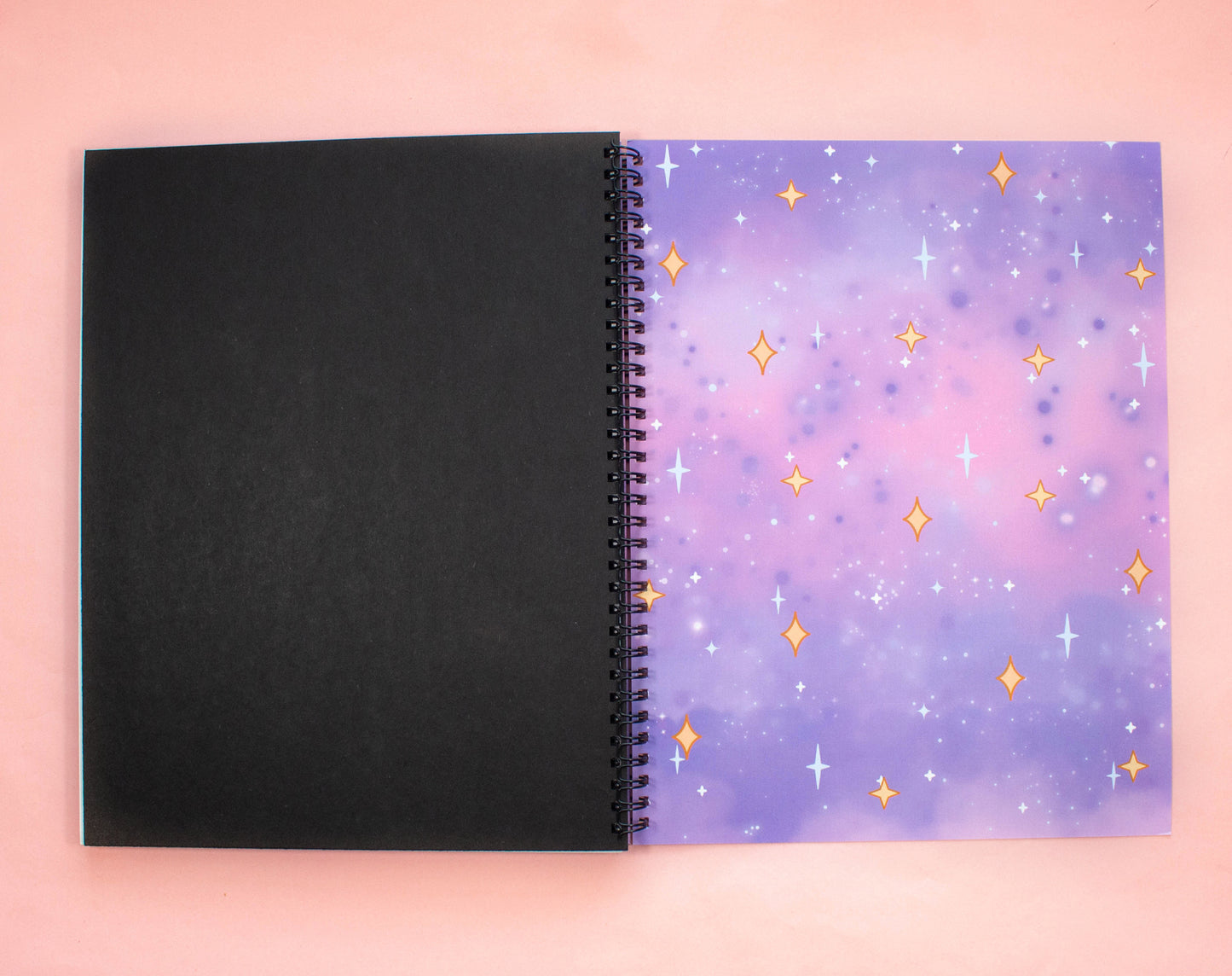 Study Night Spiral Lined Notebook