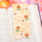 Sunflower Dreams Reading Log Bookmark