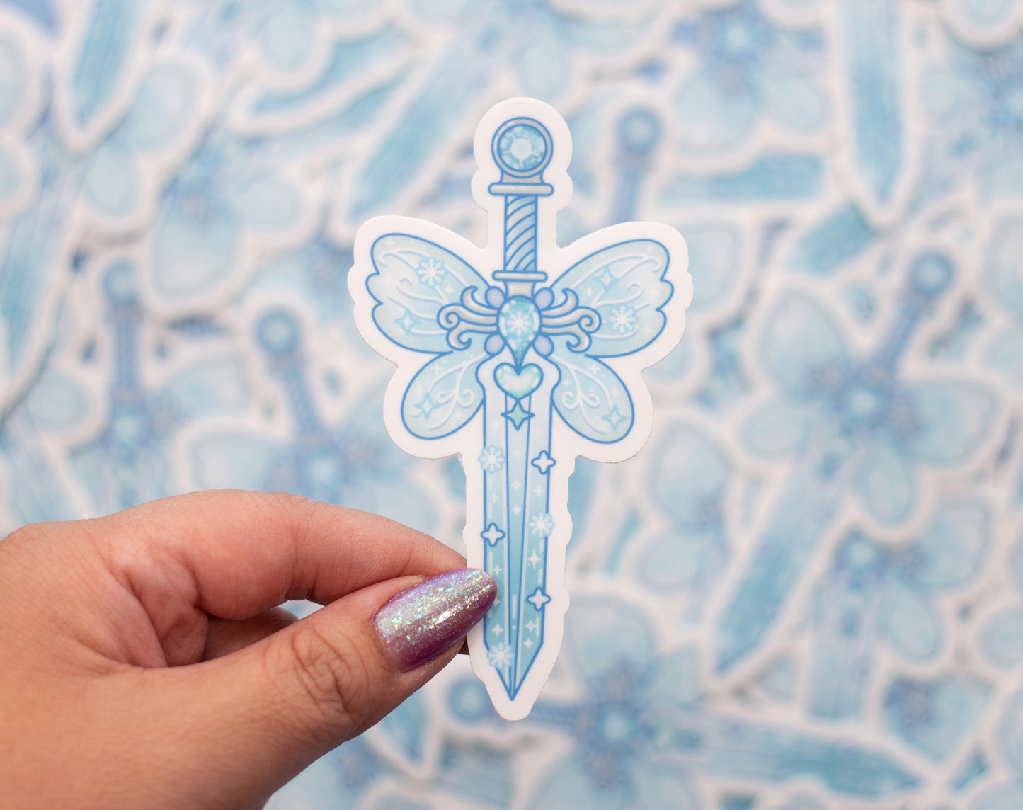 Frozen Sword Sticker