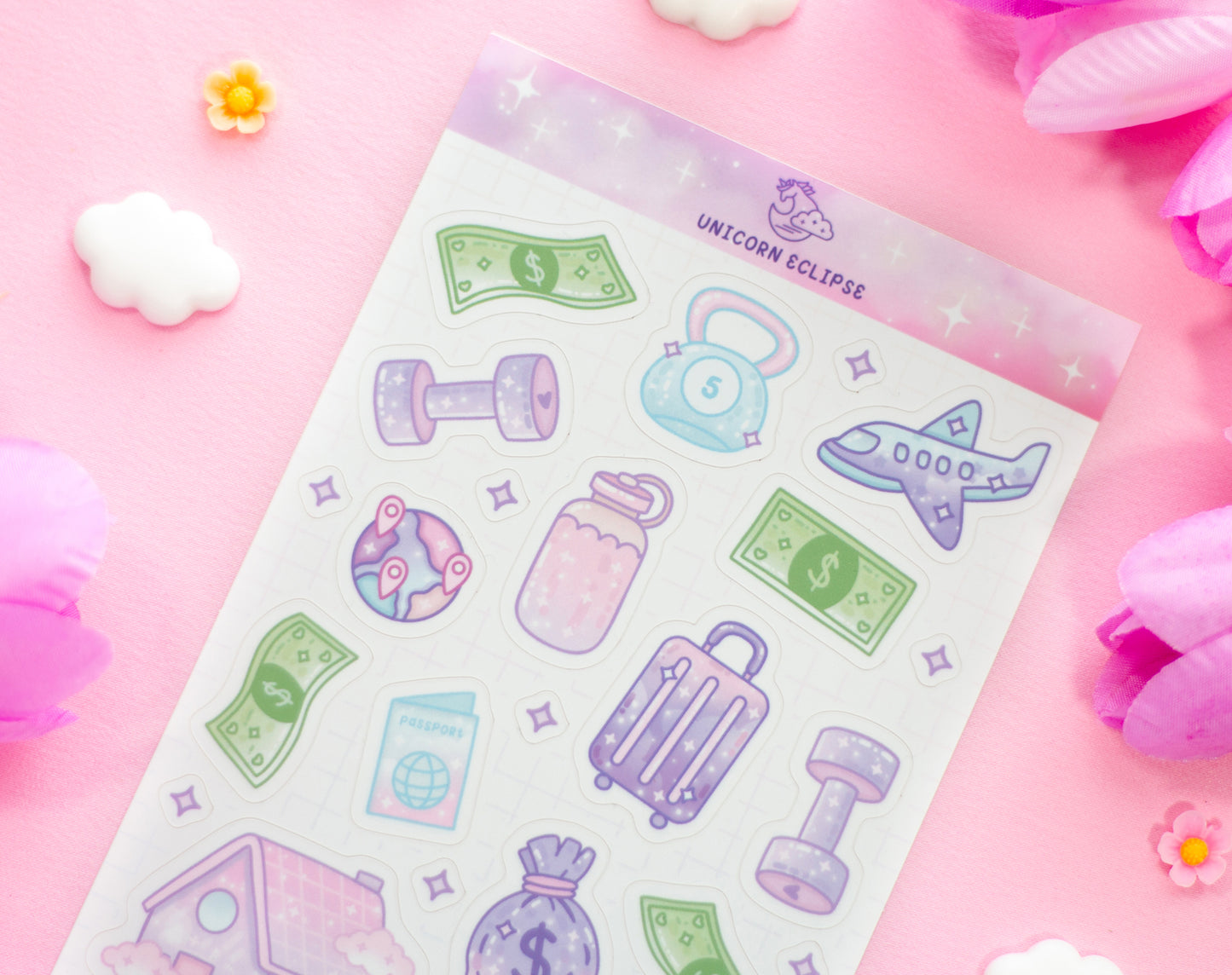 Life Goals Sticker Sheet