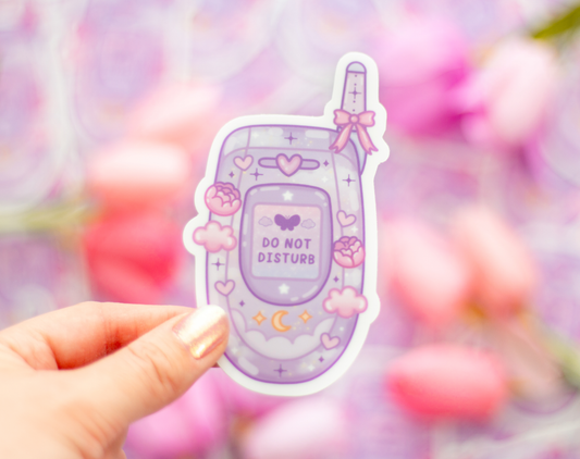 Do Not Disturb Phone Sticker
