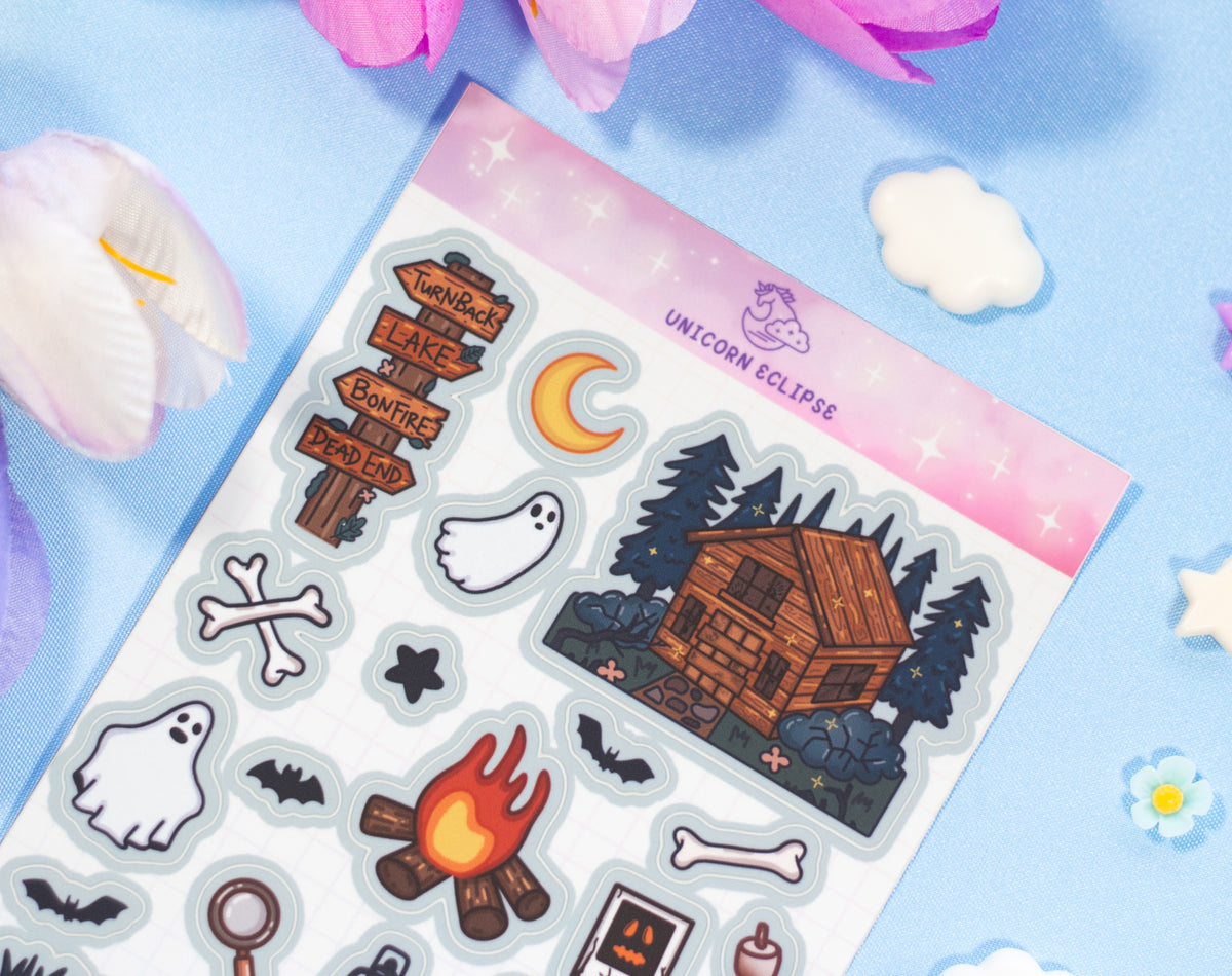 Camp Shadow Sticker Sheet