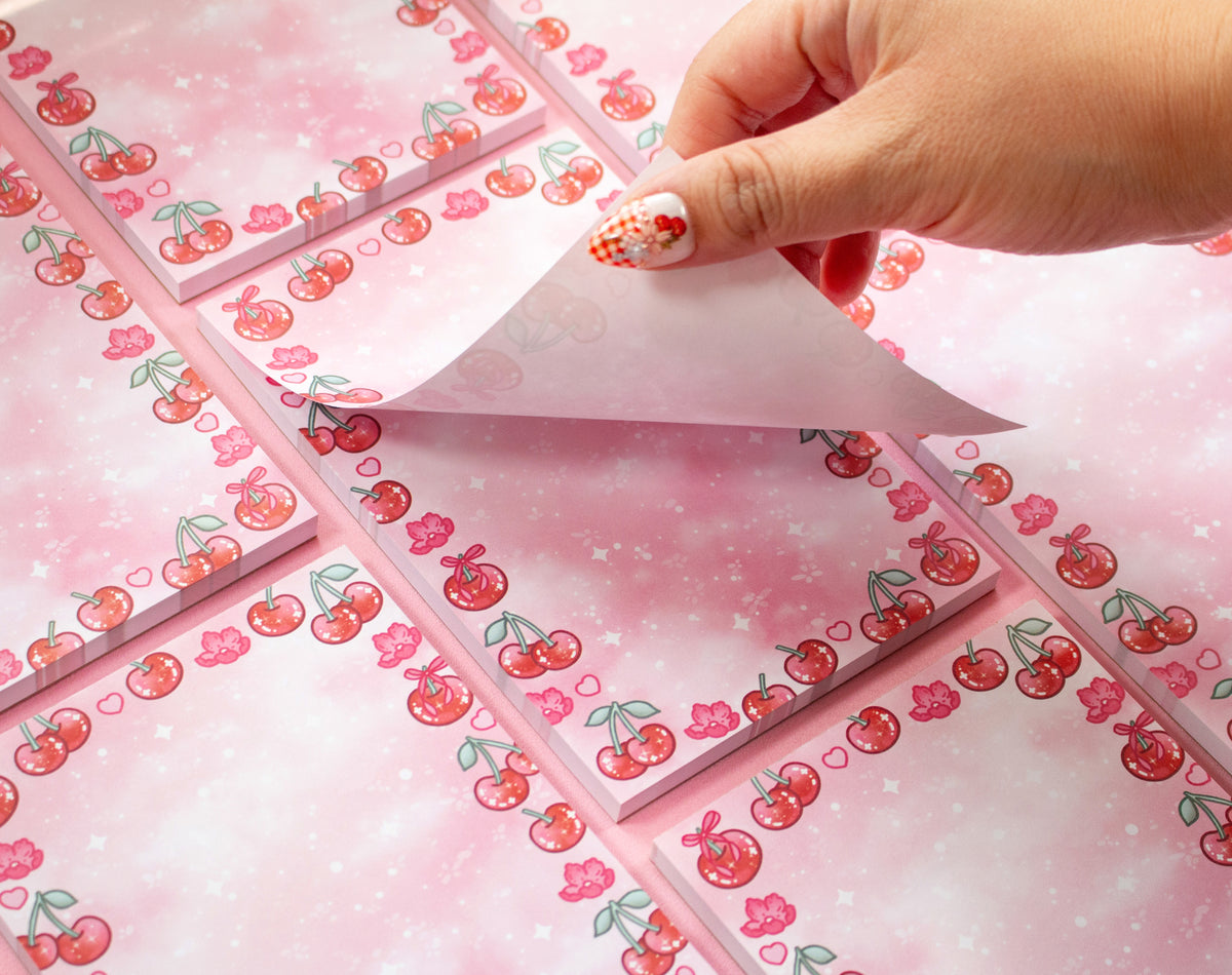 Cherries Notepad