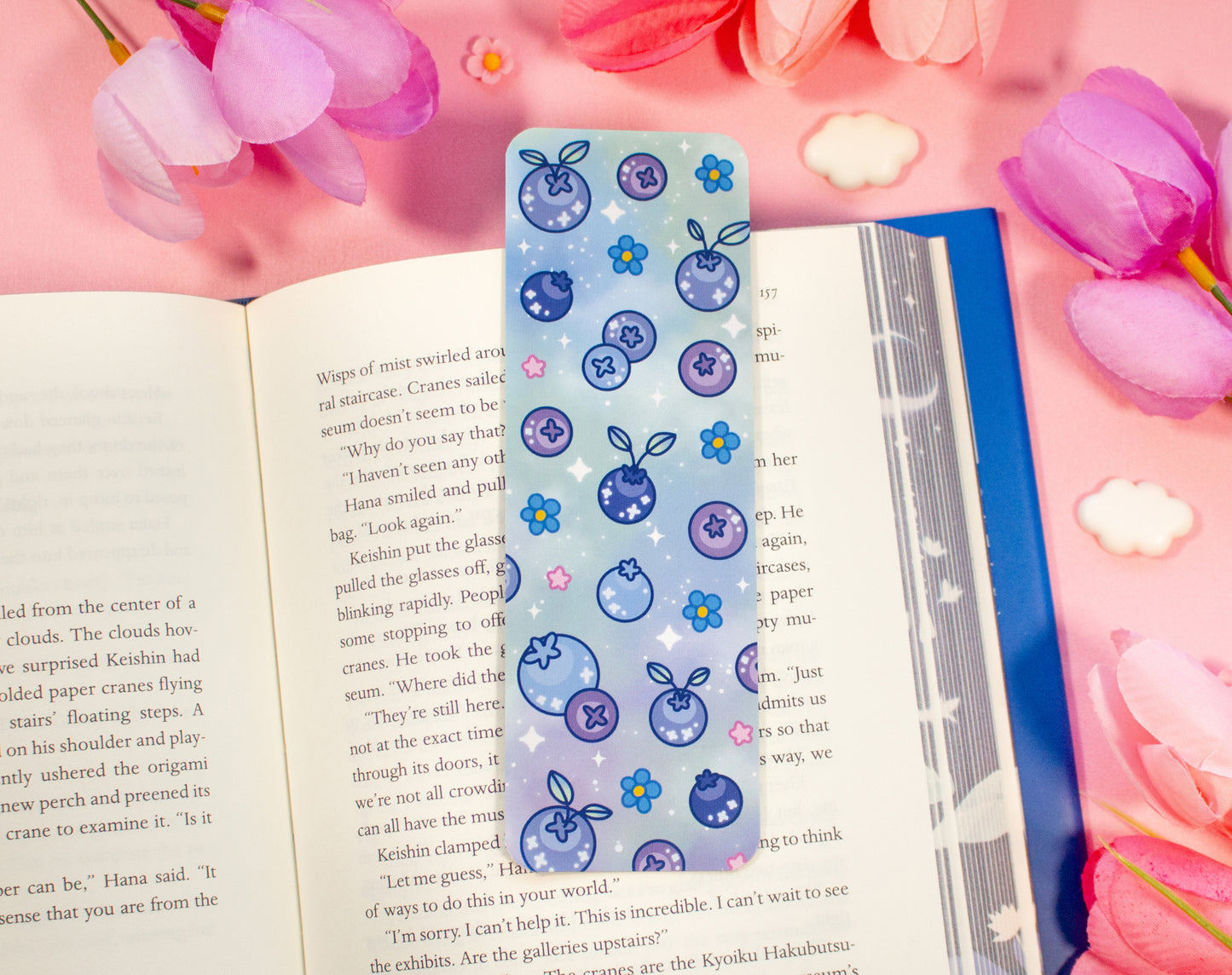 Blueberries Bookmark