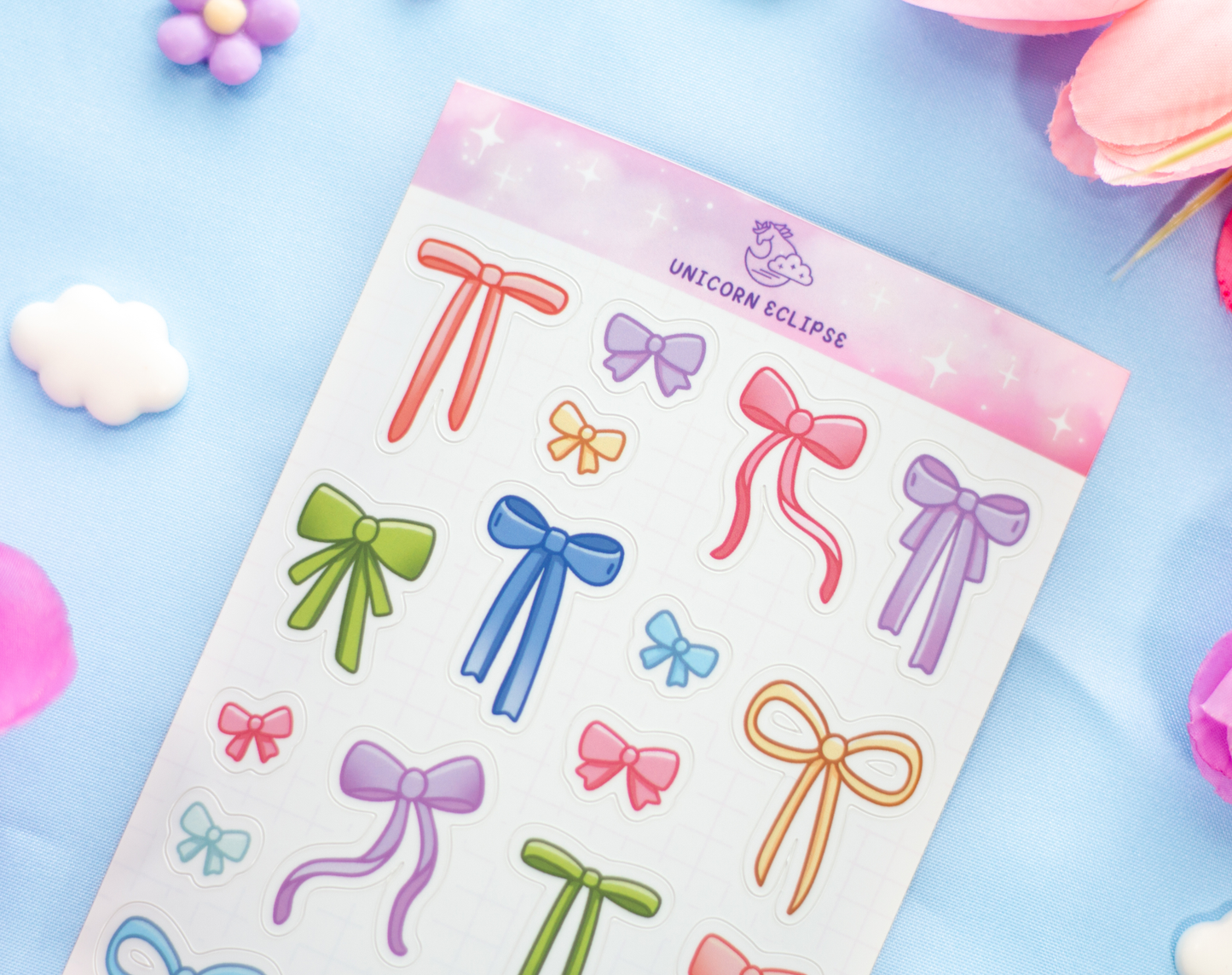 Bows Version 2 Sticker Sheet