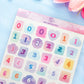 Ransom Numbers Sticker Sheet