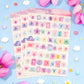 Ransom Letters Sticker Sheet