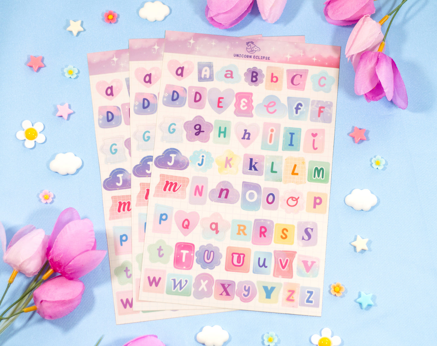 Ransom Letters Sticker Sheet