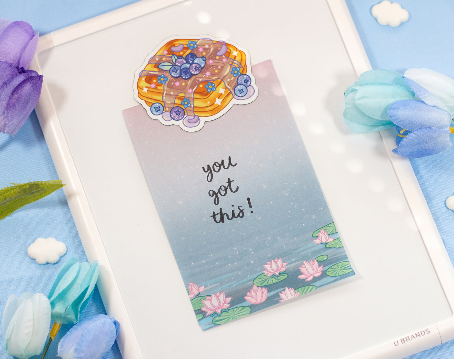 Blueberry Waffles Magnet