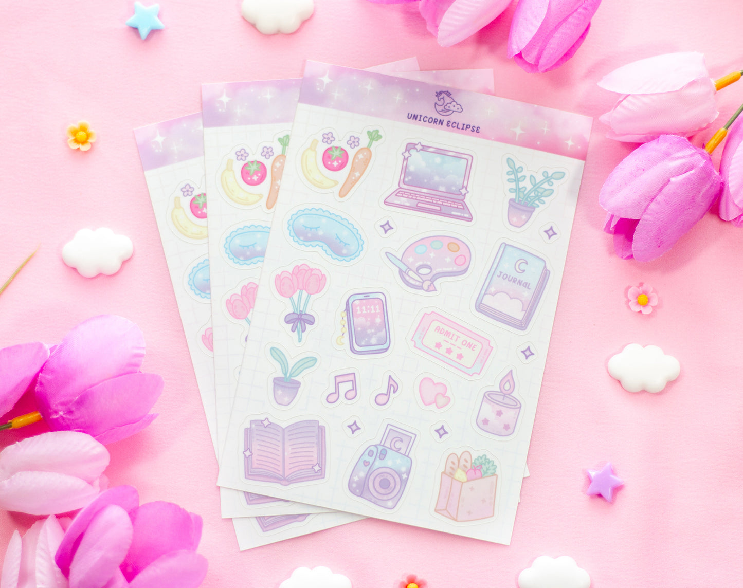 Vision Board Sticker Sheet