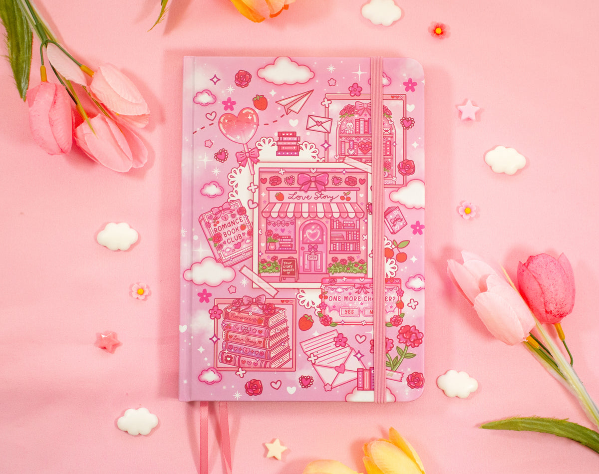 Love Story Dotted Journal