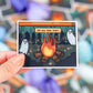 Bonfire Sticker