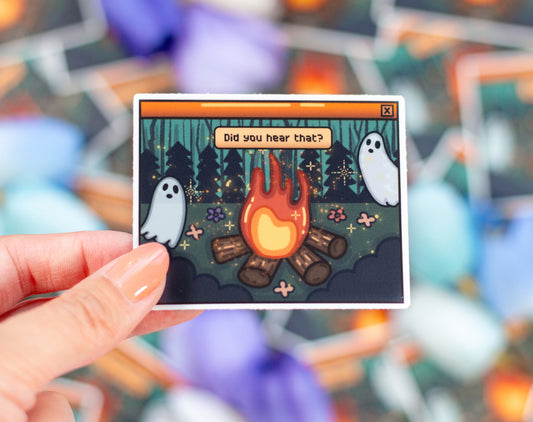 Bonfire Sticker