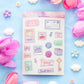 Ephemera Sticker Sheet