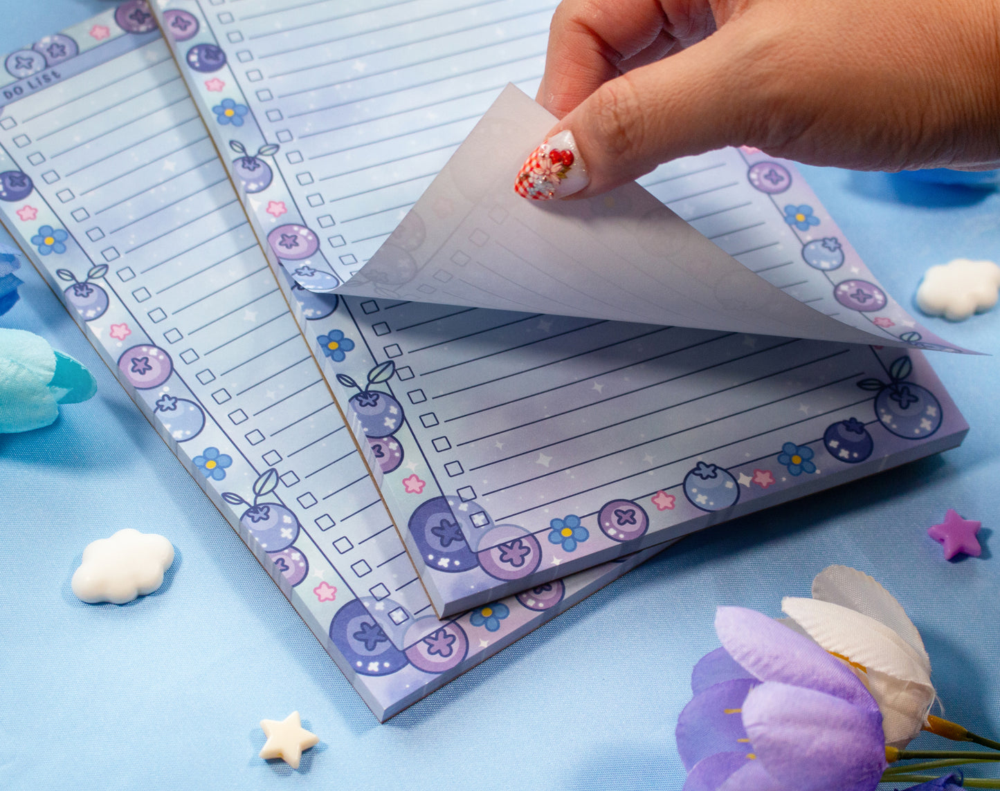 Blueberries To Do List Planner Pad