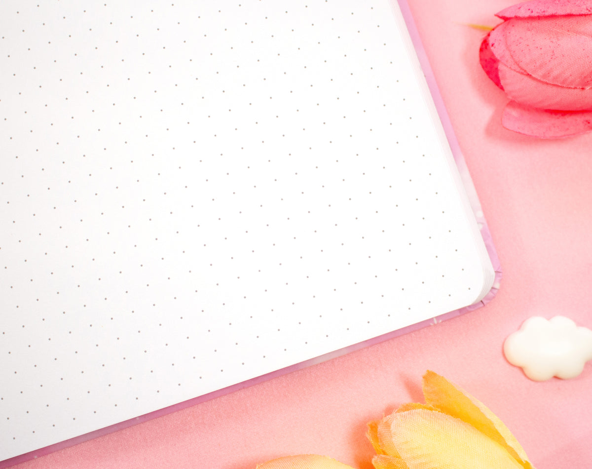 Love Story Dotted Journal