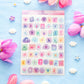 Ransom Letters Sticker Sheet