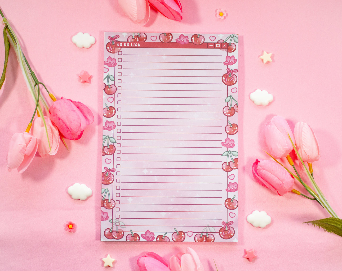 Cherries To Do List Planner Pad