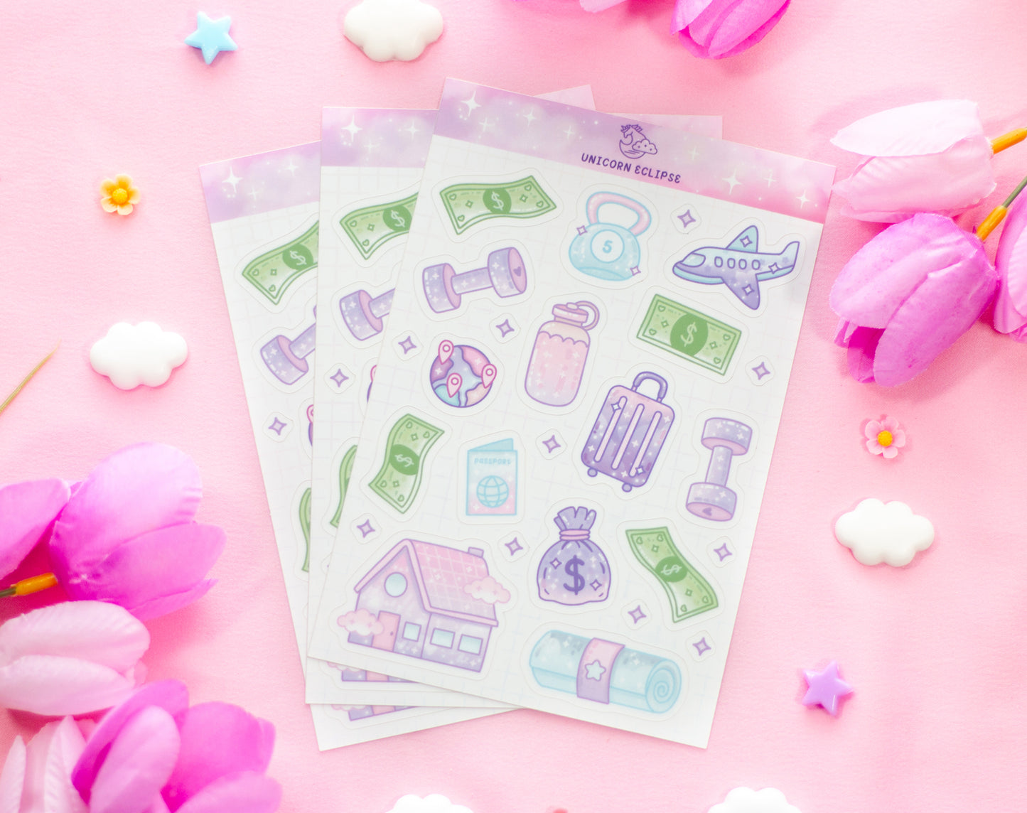 Life Goals Sticker Sheet